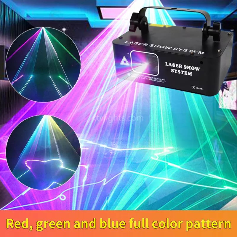 RGB Line Scanning Laser Light - Single Hole Design by Blayn