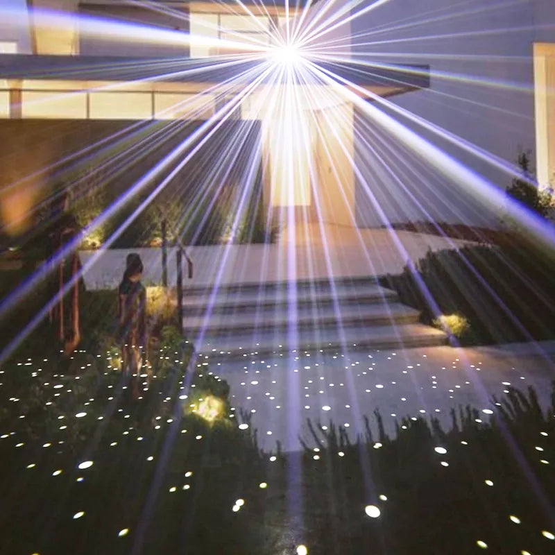 Snowflake Starry Sky Laser Light Projector by Blayn