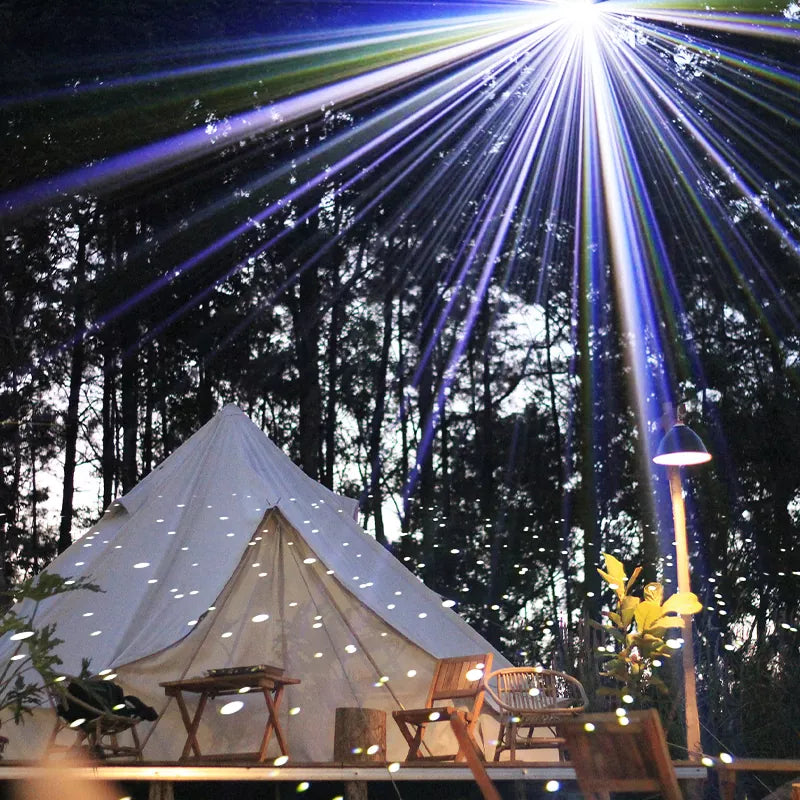 Snowflake Starry Sky Laser Light Projector by Blayn