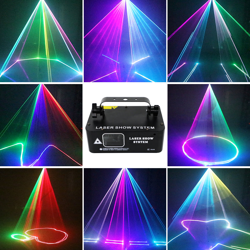 RGB Line Scanning Laser Light - Single Hole Design by Blayn