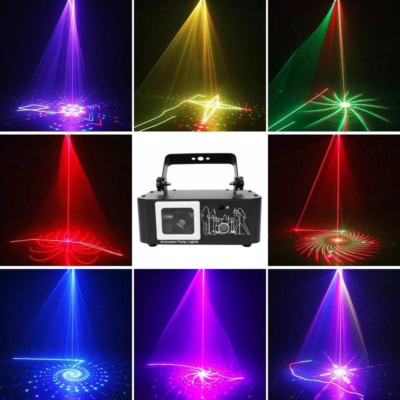 RGB Line Scanning Laser Light - Single Hole Design by Blayn
