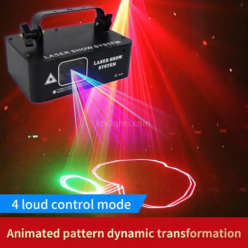 RGB Line Scanning Laser Light - Single Hole Design by Blayn