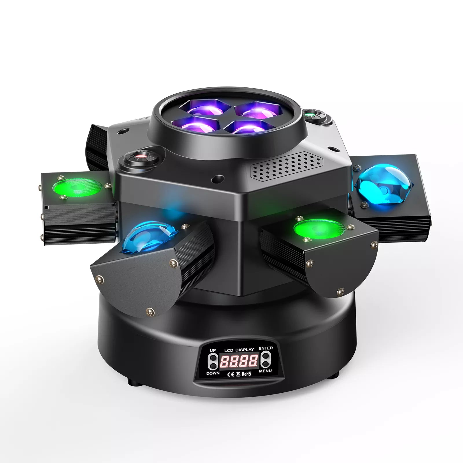 Bumblebee 150W Six-Arm Bee Eye Stage Light - E3 by Blayn