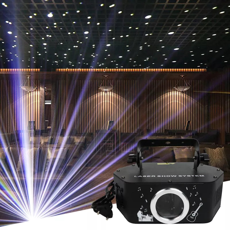 Snowflake Starry Sky Laser Light Projector by Blayn