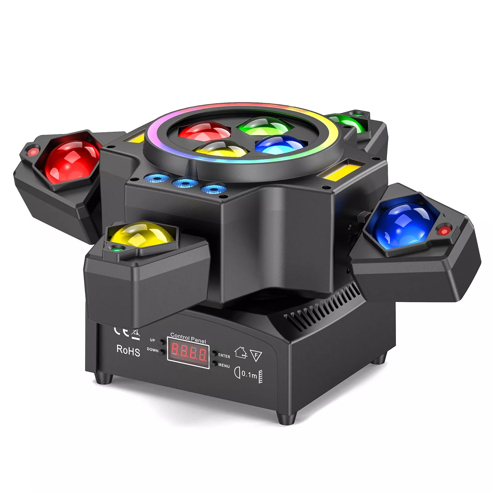 Bumblebee 150W Six-Arm Bee Eye Stage Light - E3 by Blayn
