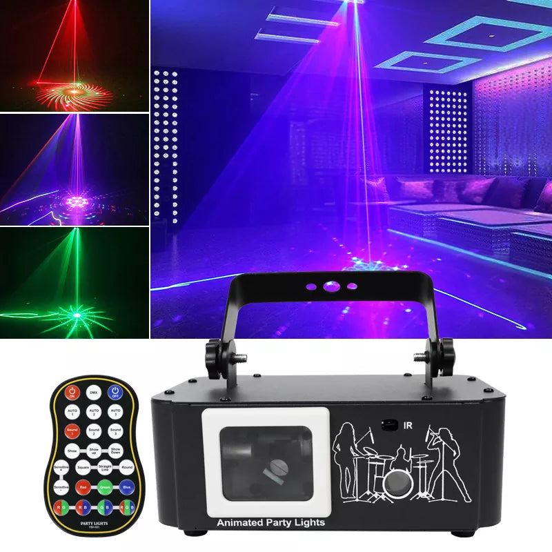 RGB Line Scanning Laser Light - Single Hole Design by Blayn
