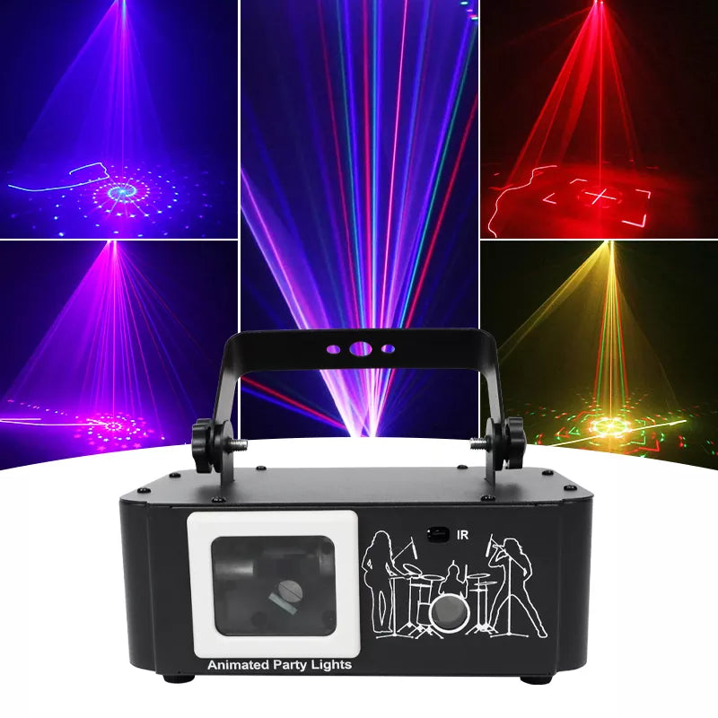RGB Line Scanning Laser Light - Single Hole Design by Blayn