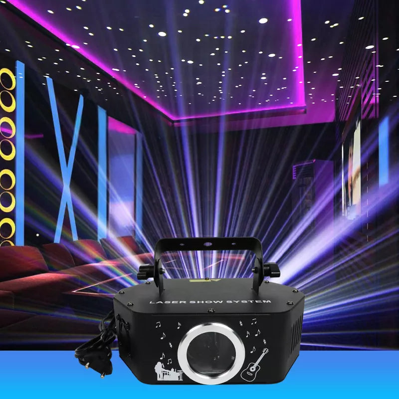 Snowflake Starry Sky Laser Light Projector by Blayn