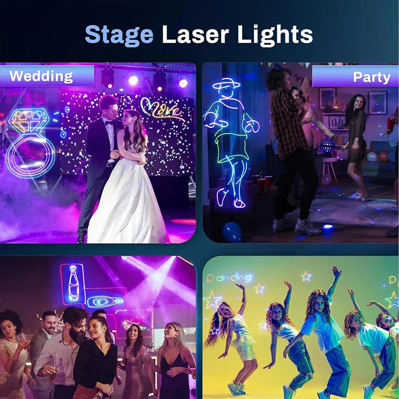 LaserOS IP65 Animation Laser Light-A3 for iOS/Android App Control by Blayn