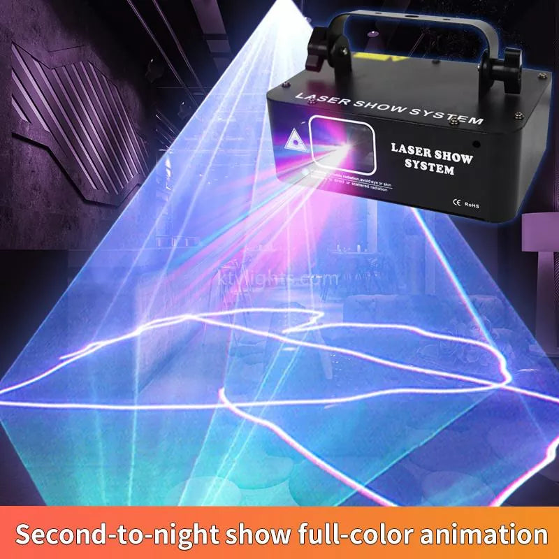 RGB Line Scanning Laser Light - Single Hole Design by Blayn