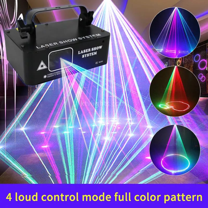RGB Line Scanning Laser Light - Single Hole Design by Blayn